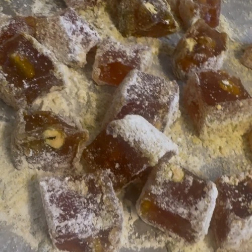 pecan turkish delight